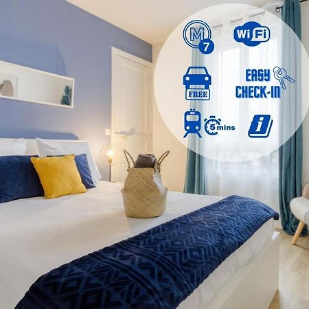 דירות איברי-סור-סיין Metro 7 - Gare C - Parking Private- Easy Check-In מראה חיצוני תמונה